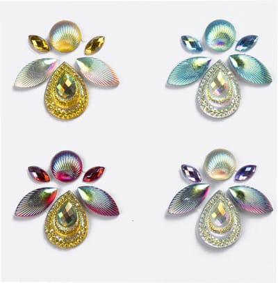Steentjes PXP - Face en Body Jewels - Princess Beezz - Per Set - Unisex - Kinderen & Volwassenen