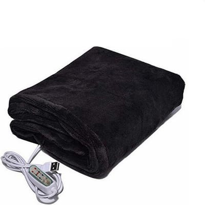 Verwarmde Deken Poncho - Elektrische Deken - Buitenactiviteiten - 3 Warmtestanden - 813 x 457 cm - Grijs