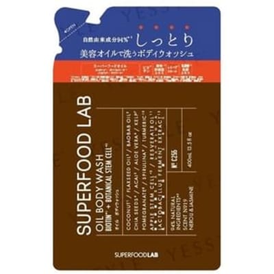 SUPERFOOD LAB - BT+ Oil Body Wash Refill Neroli & Jasmine 400ml