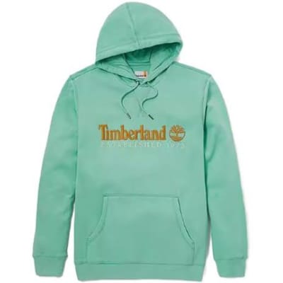 Sweat-shirt à capuche à manches longues Timberland Série Spéciale 50e Anniversaire Sweat-shirt unisexe Bleu Vacances A2E2C-ED4 L blue