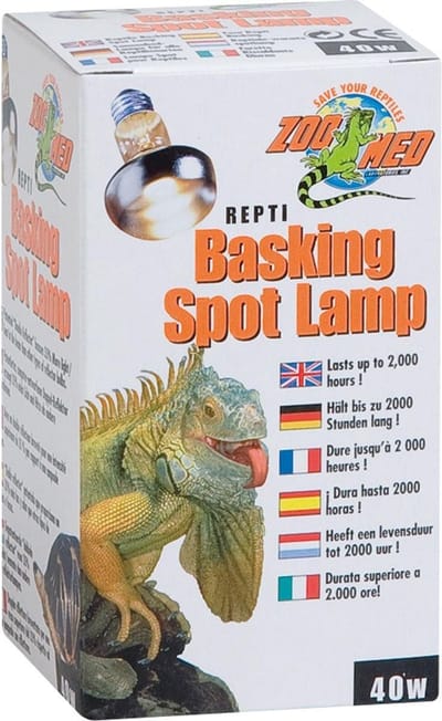 ZM Repti Basking Spot Lamp - 40 w.