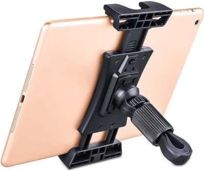 Universele Smartphone, Tablet en iPad houder voor Hoofdsteun Auto / Fiets Sturen / Microfoon Statief