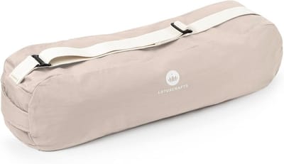 Yogatas PUNE van biologisch katoen - grote tas voor yogamatten & accessoires