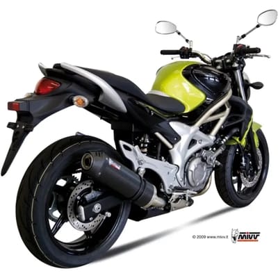 Motoruitlaat Mivv Oval Carbon Cap carbone Suzuki Gladius SFV 650