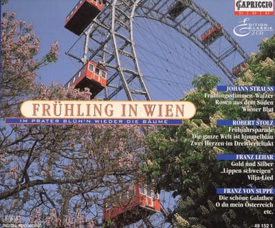 Vienna Boys Choir; WDR Rundfunkorchester; Helmuth - Springtime In Vienna (2 CD)
