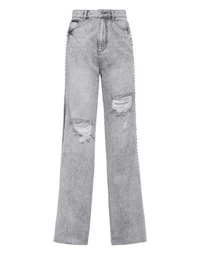 Jeans Met Wijde Pijpen