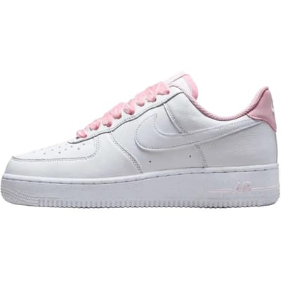 Nike Air Force 1 Low Roze Velvet Veters Dames Sneakers Wit Roze-Schuim HV4403-601 36 white