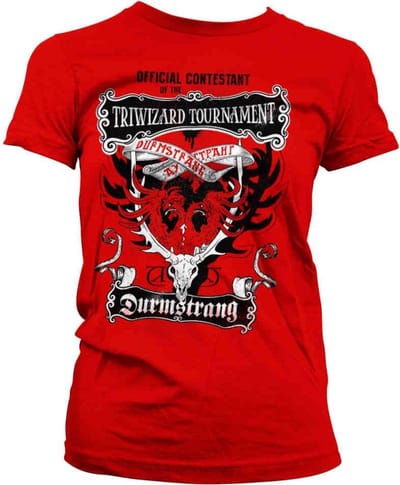 Harry Potter Dames Tshirt -S- Triwizard Tournament Rood