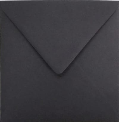 Ecologische grijze enveloppen 12 - 153 x 153 mm - 25 stuks - NK natgelijmde - 120 gram - Materica - Netuno