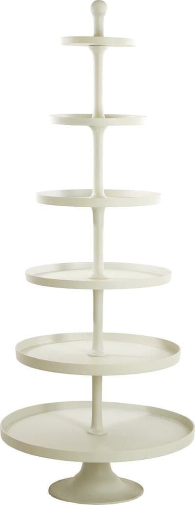 Light&living Etagere 6 laags Ø80x200 cm HOKKSUND crème