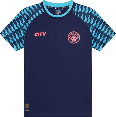 Manchester City Voetbalshirt Kinderen - Maat 116 t/m 164 - Sportkleding - Voetbalkleding - Jongens en Meisjes - Officiële Fanmerchandise