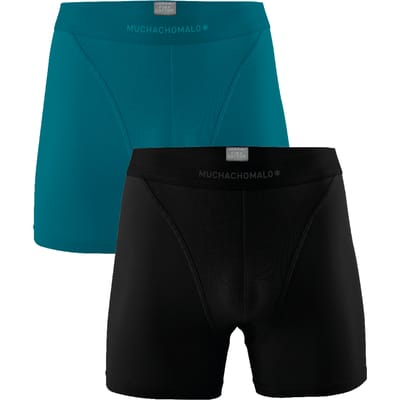 Muchachomalo Boxershort Heren – 2 Pack – 95% Pima Katoen – Ademend – Kleding – Heren Ondergoed – Onderbroeken Heren