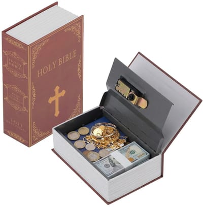 Dailygoods- Boekkluis met Cijferslot - Verstevigd Staal
