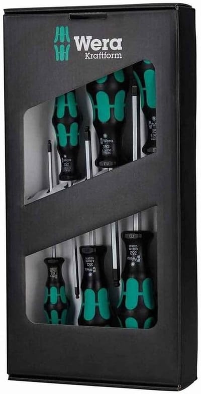 Ball Head Allen Sleutel Set - Hoogwaardig Staal - Ergonomische Handgreep - Black Point Coating - Kraftform Plus - Kartonnen Doos