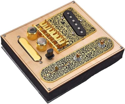 3-Weg Voorbedrade Controleplaat voor Telecaster Elektrische Gitaar, Inclusief Hals- en Brug-Pickups, Onderdelen en Accessoires voor Muzikanten