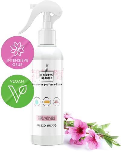 Il Bucato di Adele Parfum Textiel Spray Frisse Was 250ml