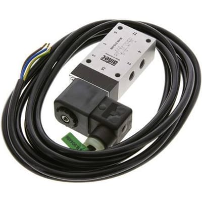 5/2 G1/8'' Magneetventiel 230V AC ATEX 2-10bar/28-140psi Airtec