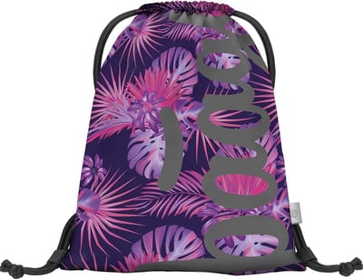 Sporttas Kinderen - Gymtas Schooltas - Sport en Reizen - Reflecterende Elementen - 46 x 36 cm - Skate Violet