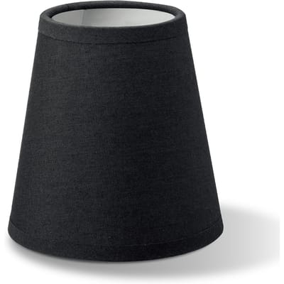 Home Sweet Home - Stoffen - Stoffen Lampenkap - Conisch - black - Minimalistische stijl - 11 x 7 x 11 cm - E14 fitting - voor Pendellamp - voor