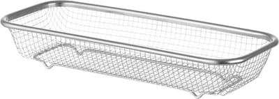 HENDI Serveermandje – Metalen – Roestvast staal – Vaatwasmachinebestendig – 310x125x55 mm