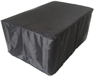 Tuinmeubelhoes - Hoekbankhoes Tafelhoes - Meubels Beschermen - Waterdicht Oxford Materiaal - 170x94x70cm - Zwart