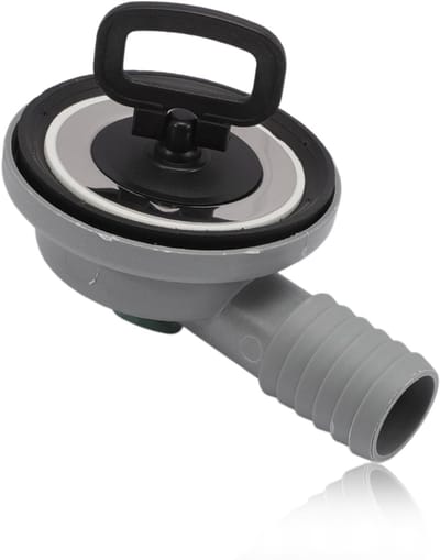Dailygoods- Afvoerslang Ø 55 mm - Roestvrij Staal - Afvoerbuis - Afvoergarnituur - Sifon Camper - Voor Caravan/Boot