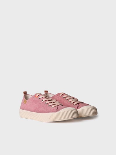 Lage sneakers voor dames van gerecyclede stof | GILDA-MI
