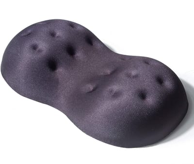 Dailygoods- Polssteun Ergonomisch - Muis Polssteun - Memory Foam Kussen - Ondersteuning voor Computer/Laptop - 5,9 x 3,4 x 1,18 inch - Comfortabele Polsbeschermer - Polskussen