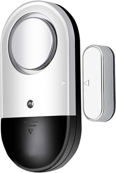DeurAlarm - 1 stuk - Krachtig 125 Db Geluid - Persoonlijke Alarm - Veiligheidsalarm - Deur Sensor - Raam en Deur Alarm - Huis beveiliging - Magnetisch alarm - Persoonlijke Bescherming - Noodsignaal - Senioren Alarm – Draagbaar Veiligheidsalarm