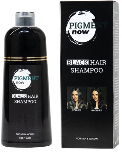 ColorNow Black Hair Shampoo / Shampoo voor grijsdekking Natural Black 400 ml