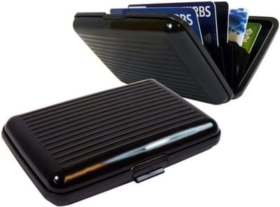 Portemonnee | Pasjeshouder zwart | 10 pasjes | creditcardhouder | mapje voor pasjes | bankpashouder | card holder | card wallet | mannen en vrouwen