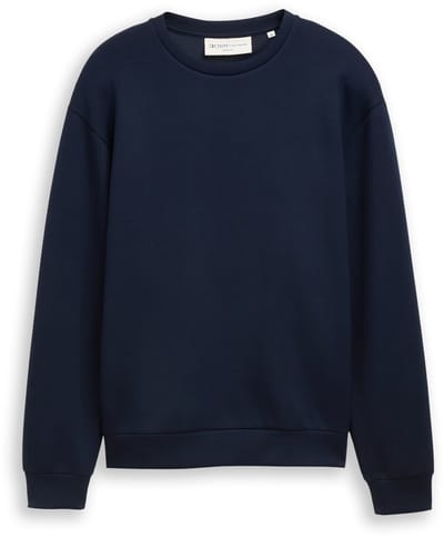 Tom Tailor Denim - Basic scuba sweatshirt - Maat XXL - sky captain blue