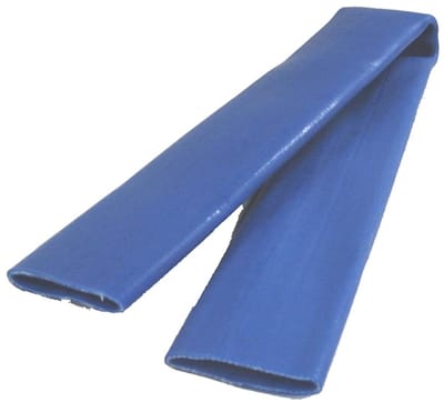 Gordel- en randbescherming 500 mm, blauw, voor riembreedtes tot 35 mm, duurzaam PVC