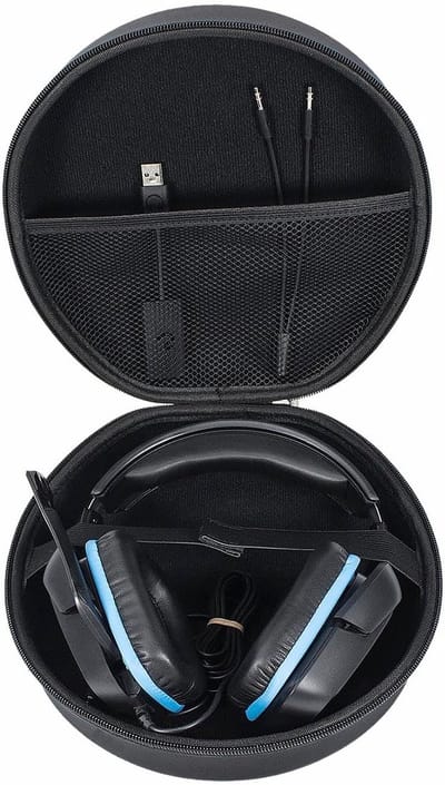 Draagbare Hard Case voor Gaming Headset - Bescherming voor HS35, HS55, HS65, HS70 Pro en meer - Zwart en Duurzaam
