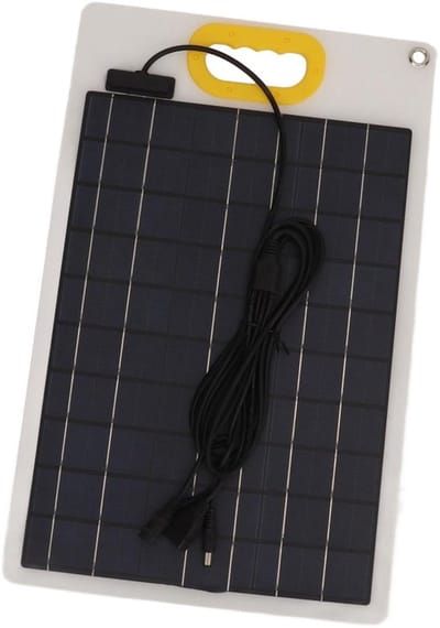 Draagbaar Zonnepaneel - Opvouwbaar Laadstation - Outdoor Activiteiten - 100W Snelladen - 46x30x4 cm - Zwart
