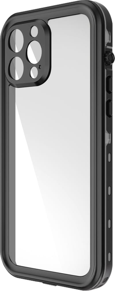 Redpepper, Hoesje Geschikt voor iPhone 13 Pro Volledige Bescherming Waterdicht IP68, Transparant