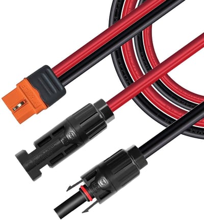 Solar Kabel Adapter XT60i naar Zonnepaneel Stekker 5 Meter 12AWG voor Draagbare Powerstations