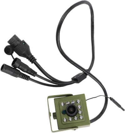 Beveiligingscamera Binnen - IP Camera Dome - Huisbewaking - Bewegingsdetectie Alarm - 12 x 8 x 7 cm - Wit