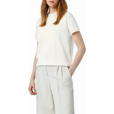 Comma T-shirts White Maat: 34 | Tops Outlet | Dames | Wit
