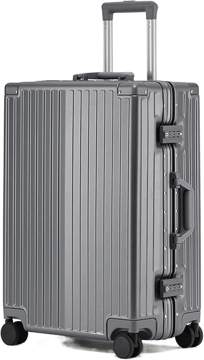 Reis Koffer - Handbagage - Zakelijk Reizen - 360 Graden Wielen - 24 Inch - Rood