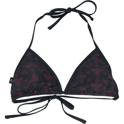 Black Premium by EMP - Rockabilly Bikini Top - Mix And Match - L tot XXL - voor Vrouwen - zwart