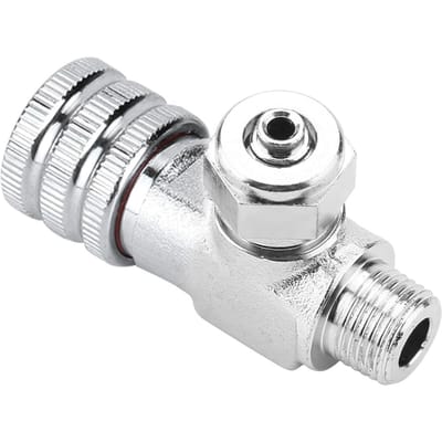 Système d'aquarium Régulateur de CO2 Aiguille Clapet anti-retour Compteur de bulles Accessoire pour aquarium Type 1 white