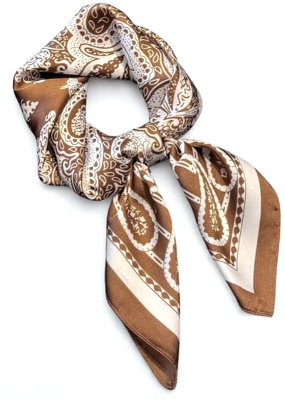 Sjaaltje met print - bandana met print - haarband - sjaaltje meerkleurig - bandana - vierkant sjaaltje met print - bandana sjaaltje - sjaaltje voor dames hals - sjaaltje voor aan tas - sjaal - sjaaltje unisex - scarf - mini sjaal