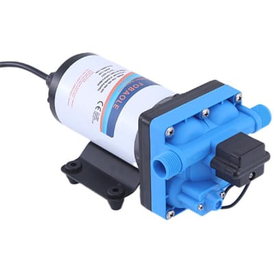 275W Waterdruk Membraanpomp 110V 4-Kamers Zelfaanzuigende Pomp 5.5GPM Wateroverdrachtspomp US Plug