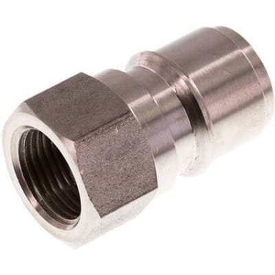 RVS DN 10 Wasapparatuur Insteeknippel G 3/8 inch Buitendraad