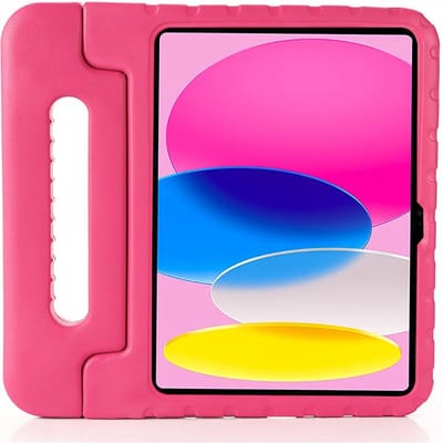 CaseBoutique Kinder Tablet Hoes hoesje geschikt voor iPad 10.9 (10e generatie) - Roze - EVA-foam