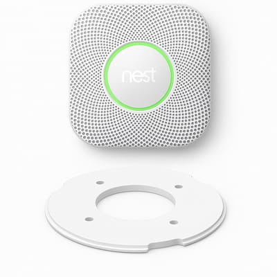 YUOM. Wandhouder geschikt voor Google Nest Protect – Montageplaat – Wall Mount voor Rookmelder