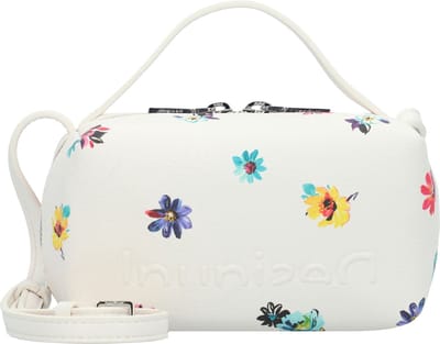 Desigual Schoudertas Handtas Fresia Detroit Across Body Bag White Wit