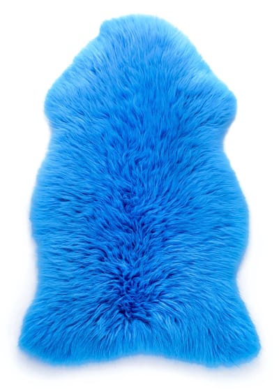 Texelse schapenvacht blauw XL – echt & natuurlijk – stoel, bank of vloerkleed echte Skéépe vacht