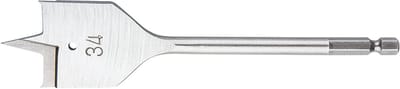 Graphite Serie - Houtboor - 34mm - Snelle Boorwissel - Vermindert Materiaaluitbraak